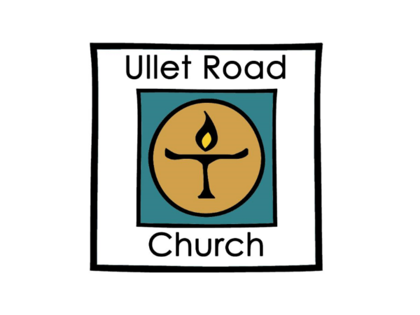 Ullet Road Unitarian Church logo of candle burning