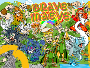 The cover of Brave Maeve (c) Stu Harrison, 2023.